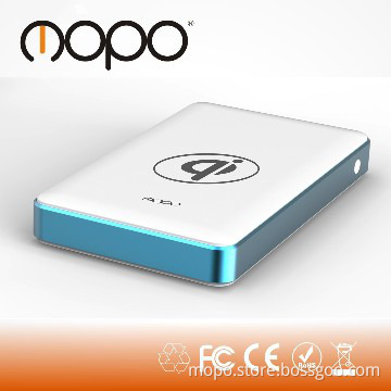 the bigger power bank with wireless transmitter , with 4000mAh battery